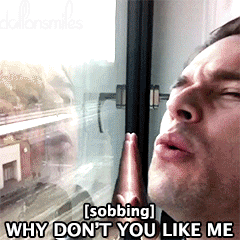 Sobbing Guy Why Don't You Like Me  GIF