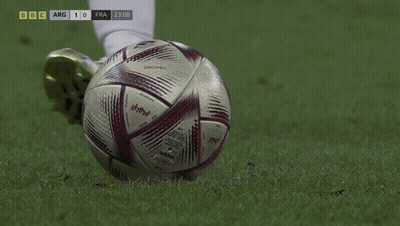 Soccer Ball With Live Kicked GIF