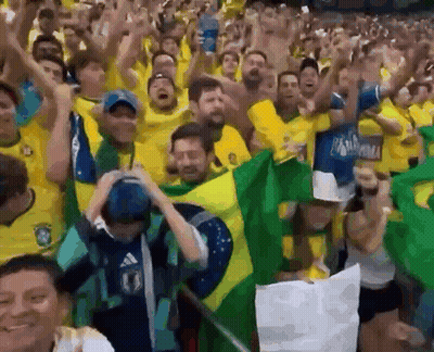 Soccer Crowd With Adidas Jersey GIF