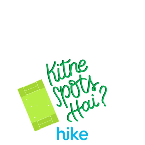 Soccer Field Kitne Spots Hai Sticker