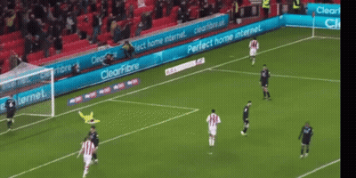 Soccer Field With ClearFibre Ad GIF