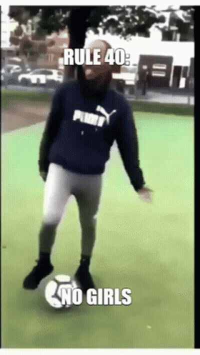 Soccer Field With Fly Emirates Ads GIF