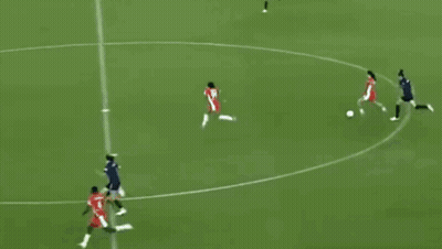 Soccer Field With Nike Soccer Banner GIF