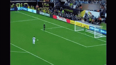 Soccer Field With Samsung And Makita Ads GIF