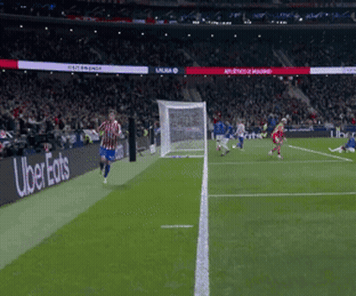 Soccer Field With Uber Eats GIF