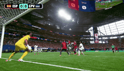 Soccer Game 0-0 In Stadium GIF