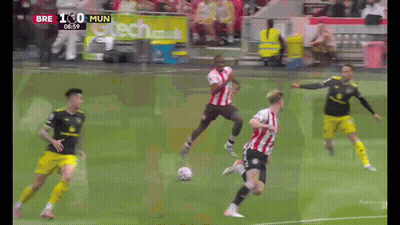 Soccer Game 1-0 Score GIF