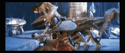 Soccer Game 1-0 With Large Crowd GIF