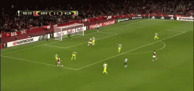 Soccer Game Ars Vs Kln Score 1-1 GIF