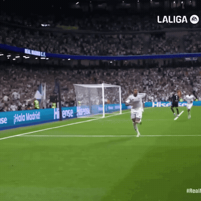Soccer Game At LaLiga Hisense Stadium GIF