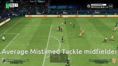 Soccer Game Average Mistimed Tackle Midfields GIF