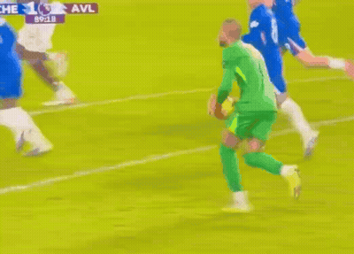 Soccer Game AVL Vs HE On TV GIF