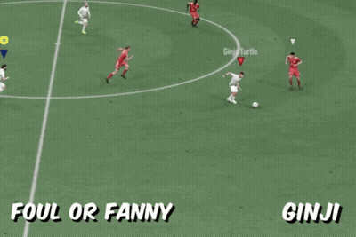 Soccer Game Between Ginja Turtle And Foul Or Fanny Ginji GIF