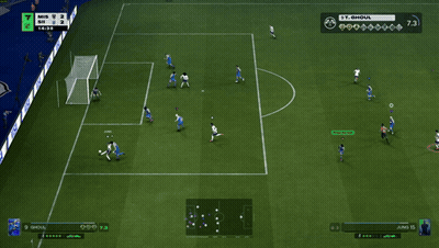 Soccer Game Between Mis 1 And D.T. Ghoul GIF