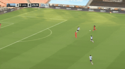 Soccer Game Between UANL And Khou-TL GIF