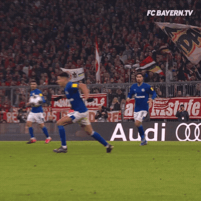 Soccer Game Broadcast On FC Bayern TV GIF