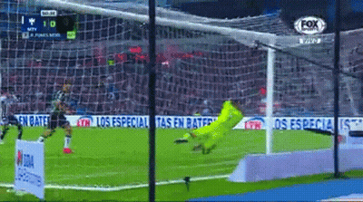 Soccer Game Broadcasted On Fox Sports GIF