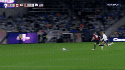 Soccer Game Canada Vs USA On CBS Sports GIF
