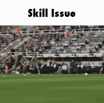 Soccer Game Crowd Skill Issue GIF