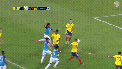 Soccer Game Ecuador Vs Ecuador GIF