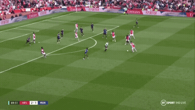 Soccer Game Emirates Sideline Ads GIF