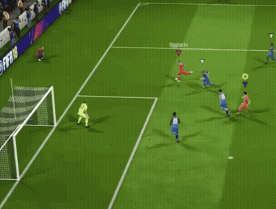 Soccer Game How Does That Not Go In GIF