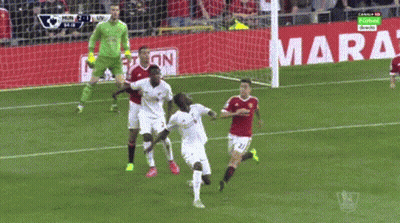 Soccer Game In Front Of Mara Advertisement GIF