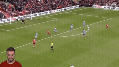 Soccer Game In Front Of Sky Sports Ad GIF
