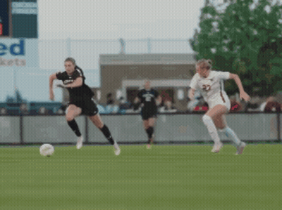 Soccer Game In Front Of United Sign GIF