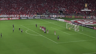 Soccer Game In Qatar Airways Stadium GIF