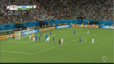 Soccer Game In Stadium GIF