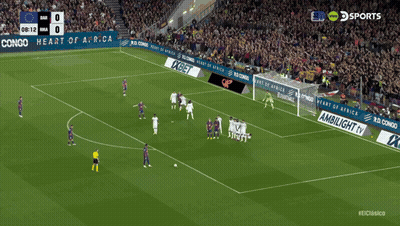 Soccer Game In Stadium Sponsored By Congo GIF