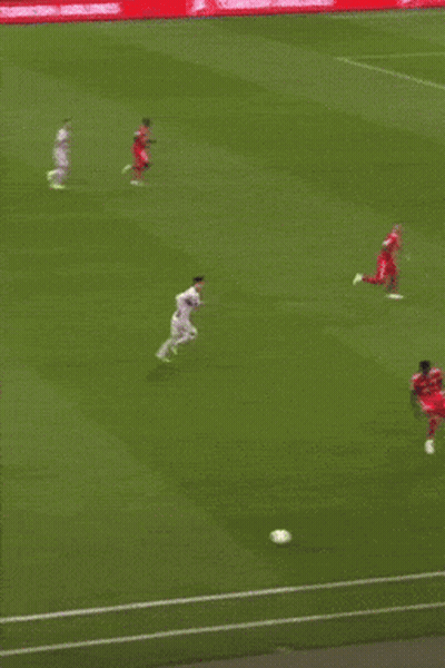 Soccer Game In Stadium With Coca Cola Ad GIF
