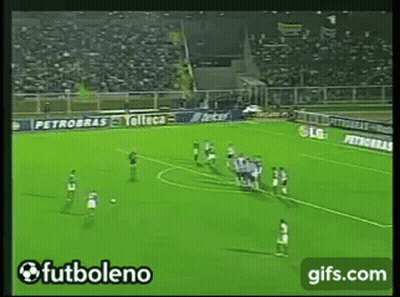 Soccer Game in Stadium With Telcel and Petrobras