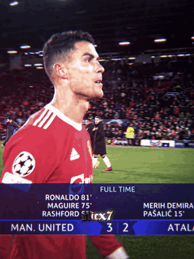 Soccer Game Man United Vs Atal GIF