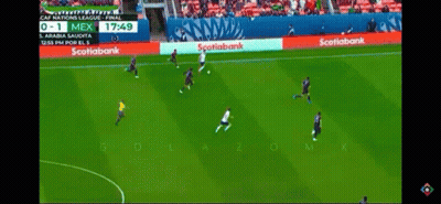 Soccer Game Mexico Vs Saudi Arabia 0-1 GIF