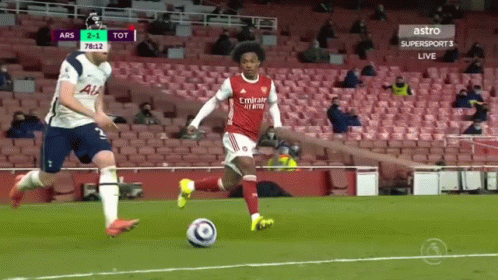 Soccer Game On Astro SuperSport 3 GIF