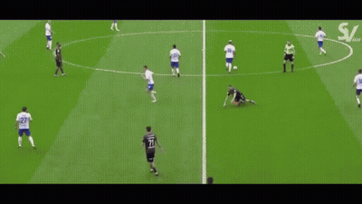 Soccer Game On Field With Betcity Ads GIF