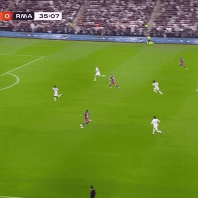 Soccer Game On Field With Ebro Banner GIF
