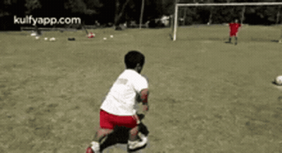 Soccer Game On Field With Kultyapp.com GIF