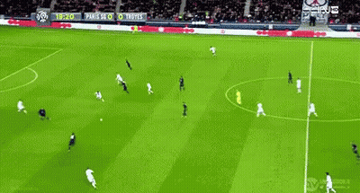 Soccer Game On Green Field GIF