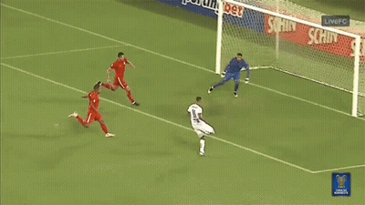 Soccer Game On Live Screen GIF