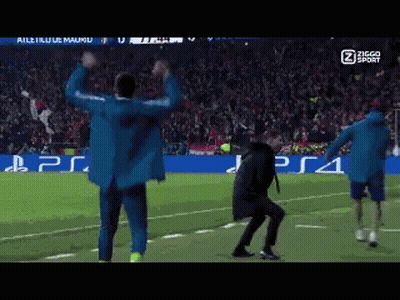 Soccer Game On PlayStation 4 Screen GIF