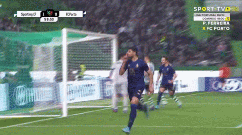 Soccer Game On Sport TV HD GIF