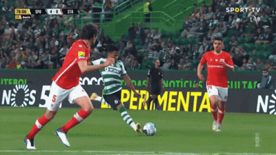 Soccer Game On Sports TV Screen GIF