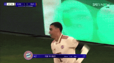 Soccer Game On TV Screen GIF