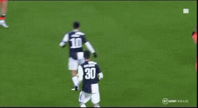 Soccer Game On TV Screen GIF