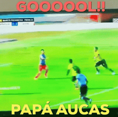 Soccer Game Papa Aucas GIF