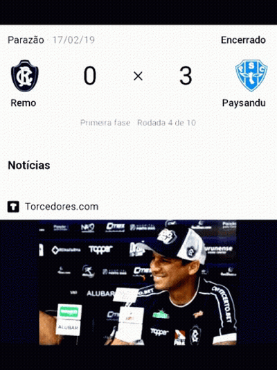 Soccer Game Remo Vs Paysandu 17/02/19 GIF