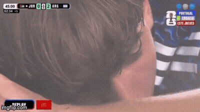 Soccer Game Replay On McDonald's Advertisement GIF